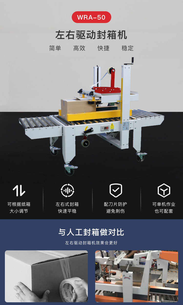 左右驅動封箱WRA-50